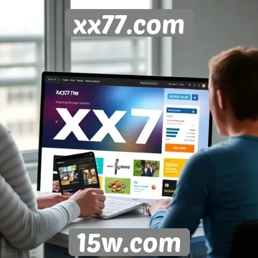 Exploração das funcionalidades do site xx77.com